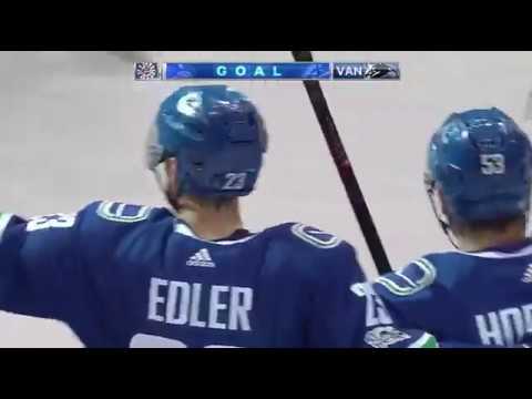 Alexander Edler Goal vs TOR December 2, 2017