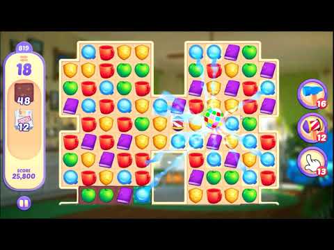 Small Town Murders Level 819 - NO BOOSTERS + FULL STORY 🚨🕵️☕ | SKILLGAMING ✔️