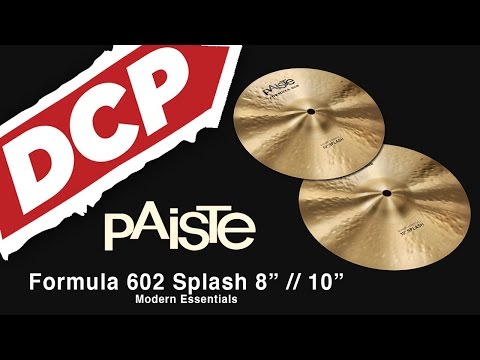 Paiste Formula 602 Modern Essentials Splash Cymbal 10" image 4