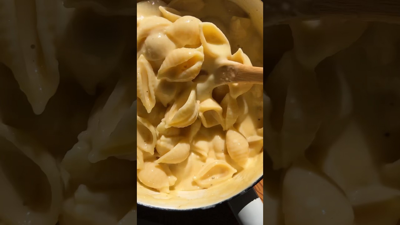 Silky creamy perfect stovetop Mac and cheese 🥰