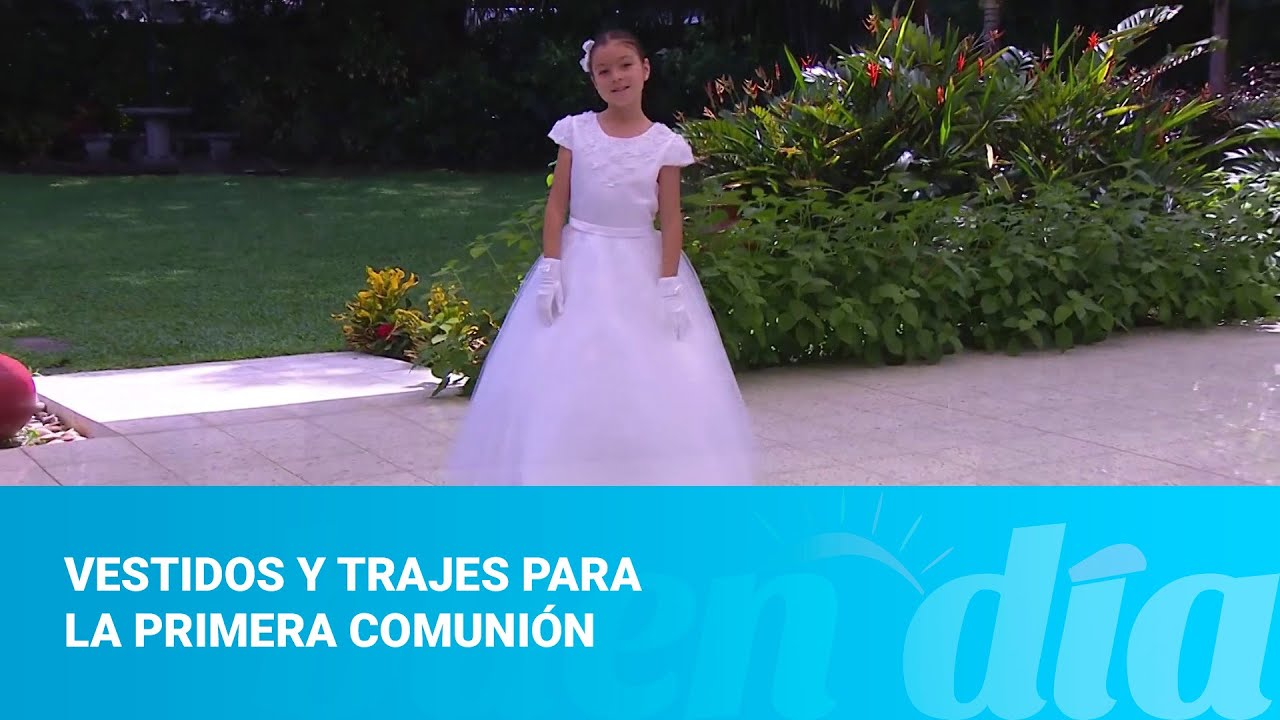 Vestidos y trajes para la primera comunión