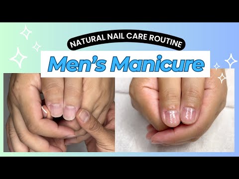 Men's Manicure | Natural Nail Care | Favorite Nail products | Japanese Nail Tools