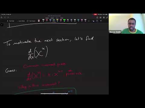 Math 1203-R04 Lecture 21 - Log Differentiation; Indeterminate Forms; and L'Hôpital's Rule