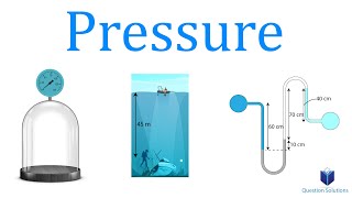 Pressure | Thermodynamics | (Solved examples)