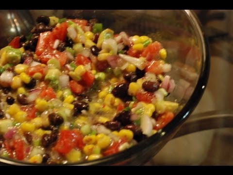 How to make Texas Caviar AKA Mexican Caviar Recipe ~ by foodjazz