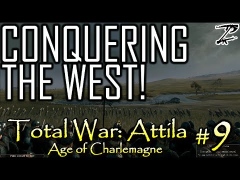 CONQUERING THE WEST! - Danes #9 Total War: Attila Age of Charlemagne