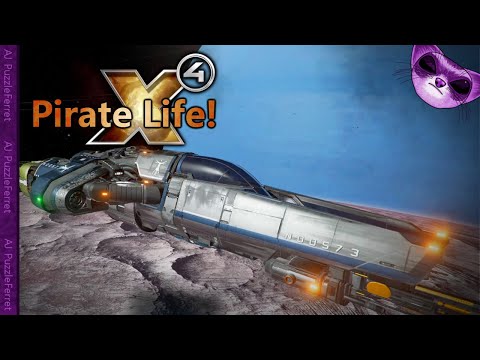 X4 Pirate Life Ep2 - The hunt for a Teladi wharf begins!