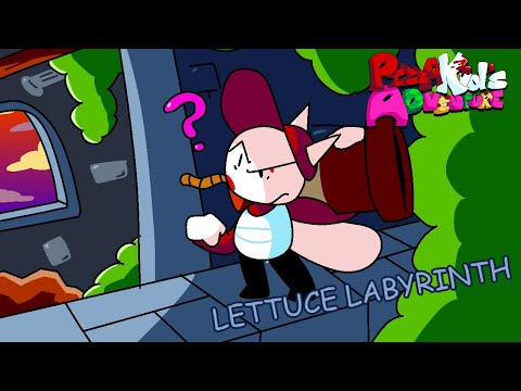 (OUTDATED) Lettuce Labyrinth 100% / PK Rank / 5 Laps | Pizza Kid's Adventure