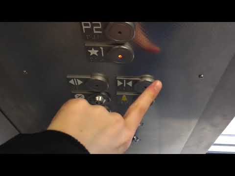 Nasty Kone KSS 140 EcoDisc MRL Traction Elevator @ Crate & Barrel, Southgate Centre - Edmonton, AB