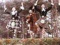 Braemar - ca1957 - Three men, including Bobby Watson, DANCING the Highland Fling