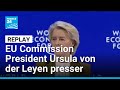 European Commission President Ursula ​von Der Leyen Presser FRANCE 24 English