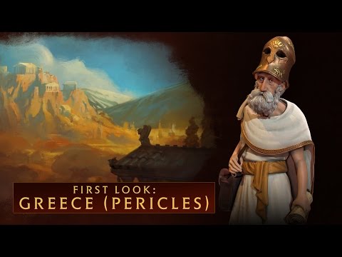 CIVILIZATION VI - ファーストルック。ギリシャ（ペリクレス (CIVILIZATION VI - First Look: Greece (Pericles))