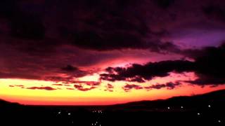 preview picture of video 'Best TimeLapse From Corsica - Octobre 2011 Storm and sunset propriano Chronophotographie'