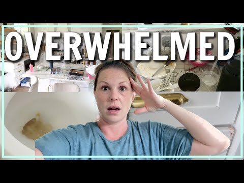 How to DEEP CLEAN a CLUTTERED House when OVERWHELMED -