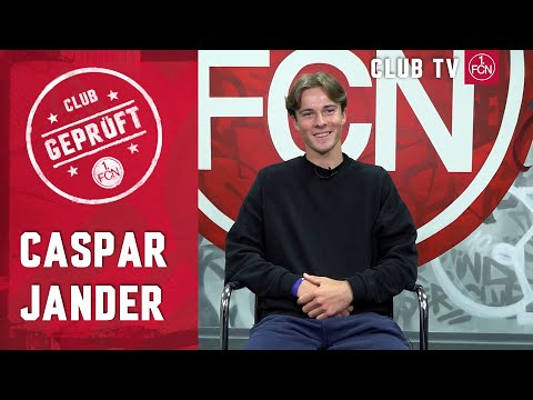 "Gefällt mir schon sehr gut hier"😌 | CLUB GEPRÜFT mit Caspar Jander | 1. FC Nürnberg