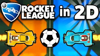 What Rocket League looks like in 2D