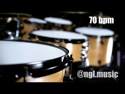Simple Straight Rock Groove - Ritmo Sencillo Rock 70 bpm