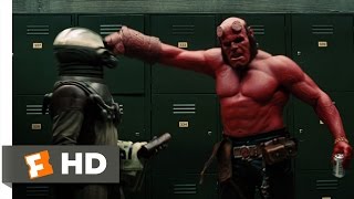 Hellboy 2: The Golden Army (7/10) Movie CLIP - Hellboy &quot;Smokes&quot; Johann (2008) HD