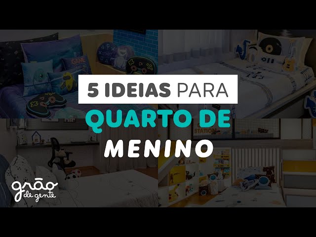 5 IDEIAS INCRÍVEIS E FORA DO CLICHÊ PARA O QUARTO DE MENINO!