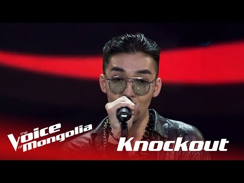 Batbayar -  "Redbone" | The Knock Out | The Voice of Mongolia 2018