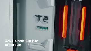 When 375 HP meets the magic of electric, the Jetour T2 i-DM is born.