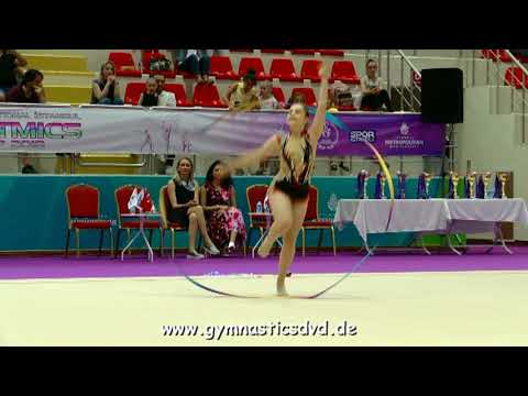 Zeynep Aykan (TUR) - Junior 2004 18 - Istanbul Rhythmic Cup 2018