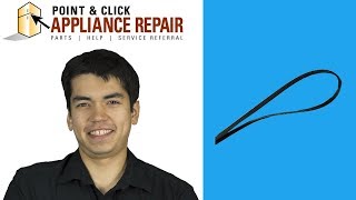 Replacing Your GE Dryer's Drum Belt WE12X10009 AP3204994 PS959964