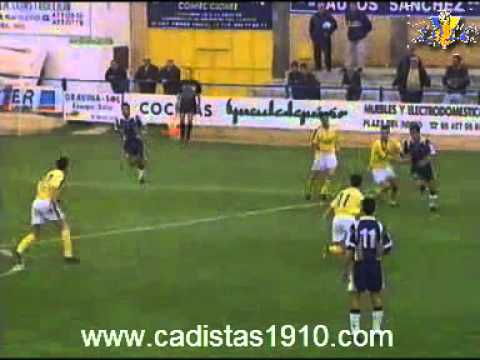 Coria - Cádiz CF Jor27 Temporada 2000-2001