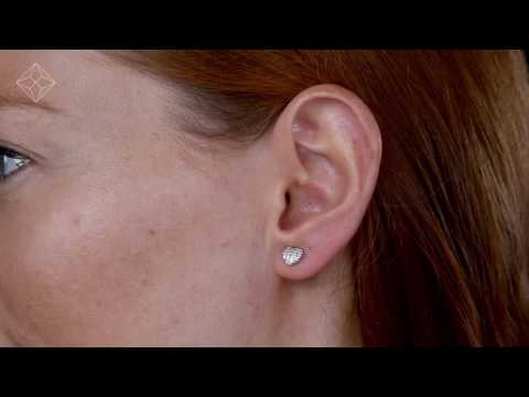 H4597 - STELLATO COLLECTION DIAMOND EARRINGS 0.07CT IN 9K WHITE GOLD