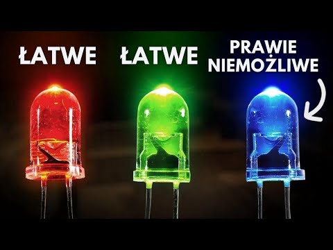 Dlaczego było tak trudno stworzyć niebieską diodę LED?