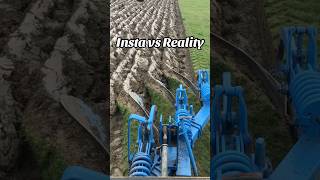 difficult ploughing this year. #farming #ploughing #tractor #notill #regenerativeagriculture #funny