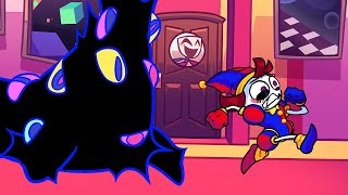 Cover art for Final Round but Abstracted Kaufmo and Pomni Sing It 🎶 (FNF The Amazing Digital Circus Cover +Reskin)