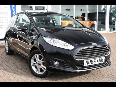 Used Ford Fiesta 1.25 82 Zetec 3dr Panther Black 2015