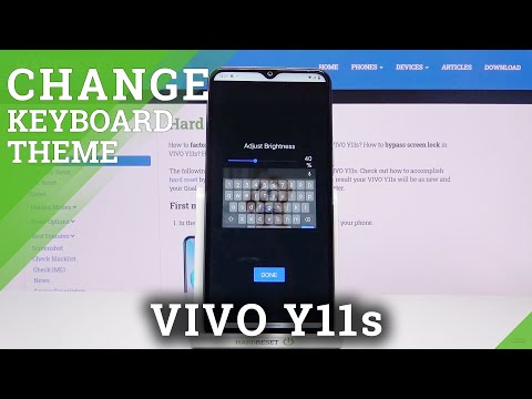 How to Customize Keyboard Theme in VIVO Y11s – Set A Photo As Keyboard Theme
