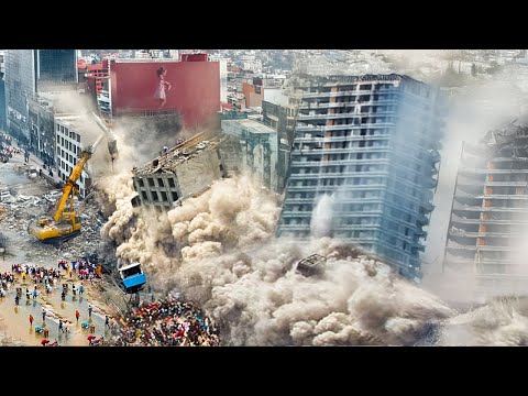 Mexico Hit by Massive Earthquake! 6.5 Quake in Mexico City and Guerrero, Rescue Operations Underwa..