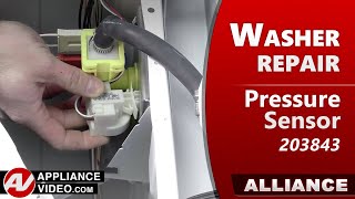 Washer Overfilling With Water - Pressure Sensor Repair