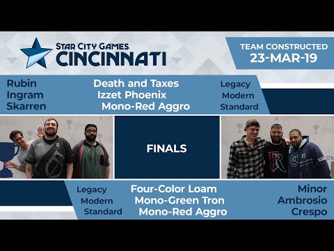SCGCIN: Finals - Rubin, Ingram, Skarren vs Minor, Ambrosio, Crespo Jr | Team Constructed