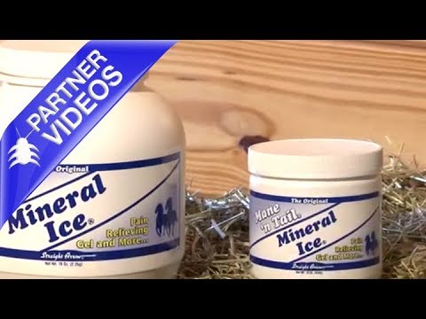  Pain Relief for Horses :How to use Mane 'n Tail Mineral Ice Video 