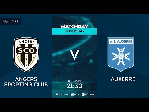 AFL21. France. Ligue 2. Day 12. Angers Sporting Club - Auxerre