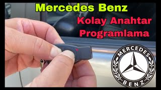 Mercedes w210 anahtar kodlama programlama sadece şoför kapısı kilidini