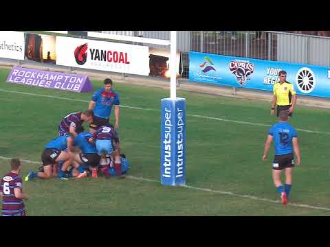 2018 HDC Round 16 - Mackay Cutters vs CQ Capras 1st Half