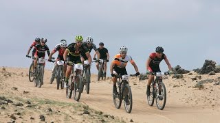 preview picture of video 'Day 1: 4 Stage MTB Lanzarote 2015 at Club La Santa'