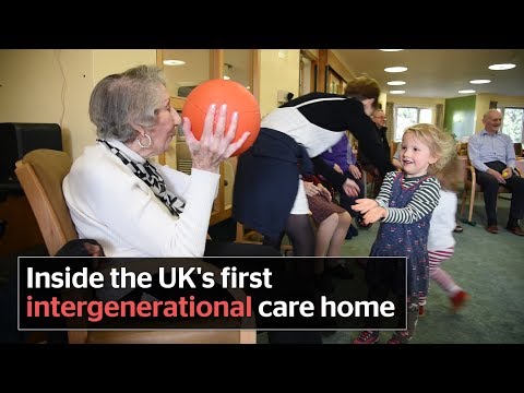 More Intergenerational Care Homes Help Slow Dementia