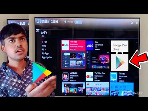 Play Store in LG Web Os smart tv / how to install play store in LG smart tv