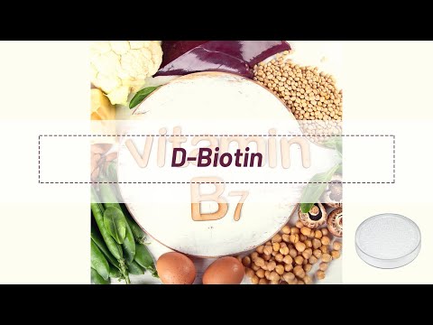 Biotin vitamin b7 powder, grade standard: food grade