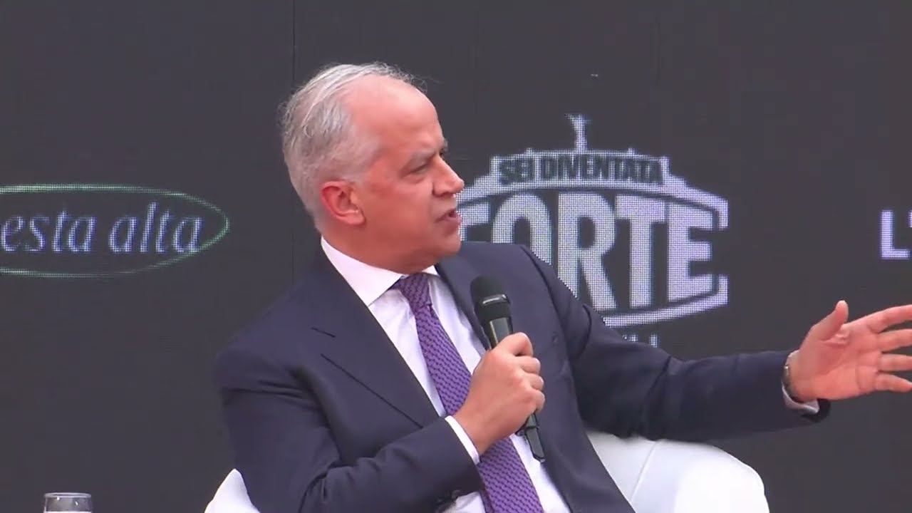 INTERVISTA AL MINISTRO PIANTEDOSI AD ATREJU 2025