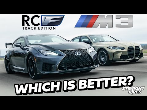 TIED! 2021 Lexus RCF Track Edition vs BMW M3