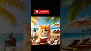 Download lagu KUCING LUCU SANTAI NGOPI DI PANTAI #kucing #kucinglucu #lucu #animals #animasikucing #animasiai #ai mp3