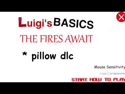 Luigi's Basics 2: 💀The Fires Await💀 - Pillow DLC (Baldi's Basics V1.3.2 Mod)
