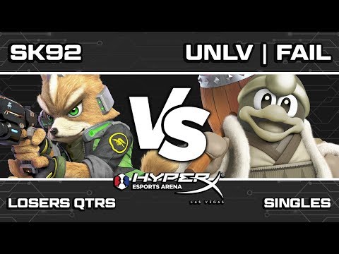 Wednesday Whiffs: SK92 (Fox) vs UNLV | Fail (King Dedede/Toon Link) - Losers Qtrs